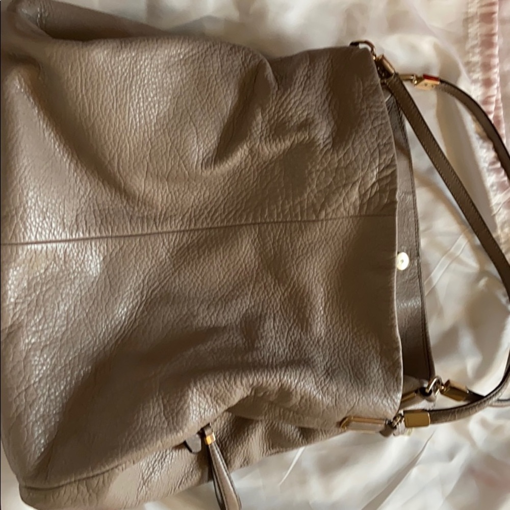 Coach Silver/ Purple Shoulder Bag